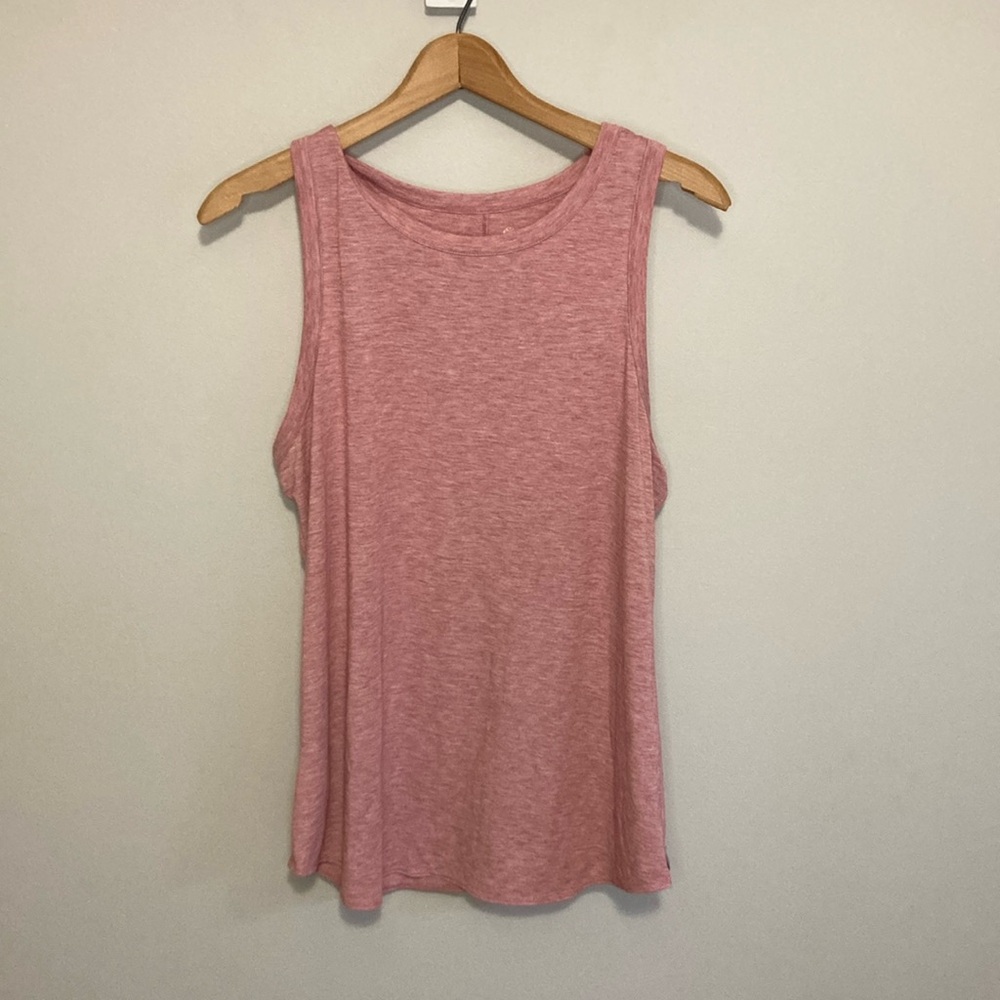 Eddie Bauer Long Tank Top, size TL large, light pink
